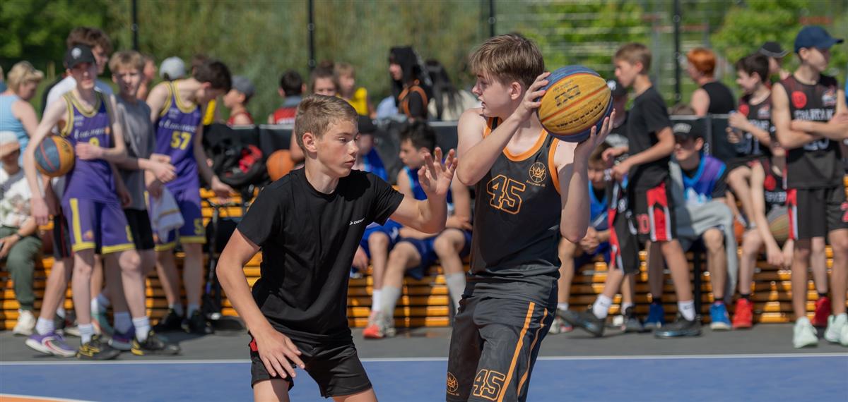 Баскетбол 3x3 на спортивном марафоне