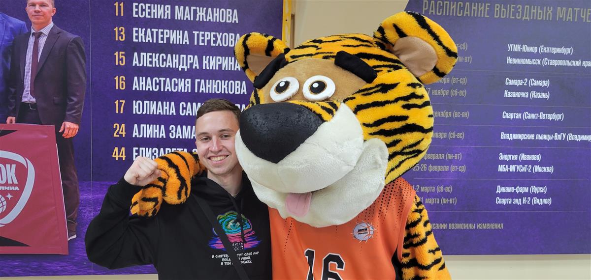 В Вологде команда не осталась без своего маскота